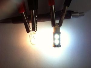 LED indicator bulbs